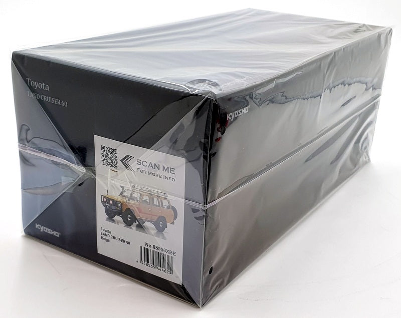 Kyosho 1/18 Scale Diecast 08956XBE - Toyota Land Cruiser 60 - Beige