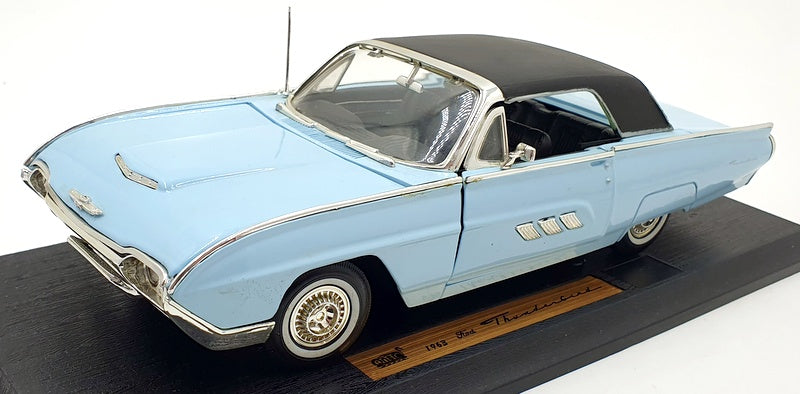 Anson 1/18 Scale Diecast 30344 - 1963 Ford Thunderbird - Blue/Black Roof