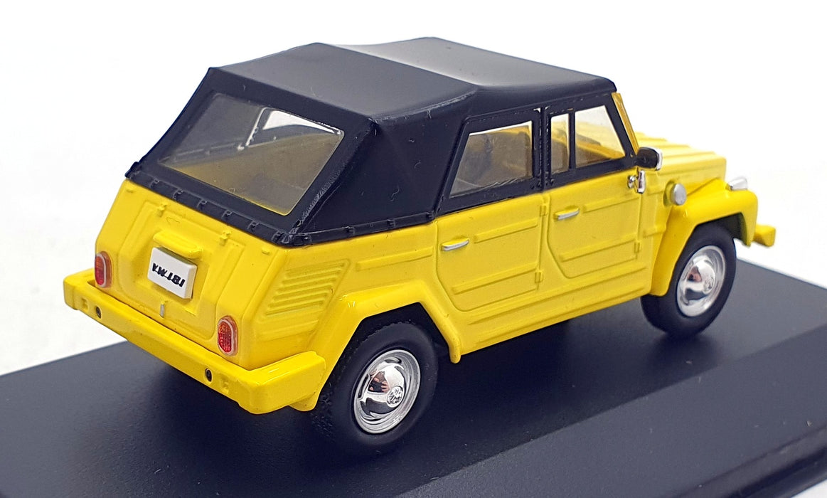 Solido 1/43 Scale Diecast S4305100 - 1971 Volkswagen 181 - Yellow
