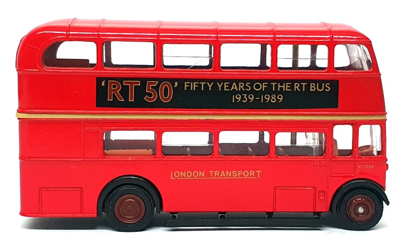 EFE 1/76 Scale 101003C - AEC Regent RT D/Deck London Bus R50 - Red