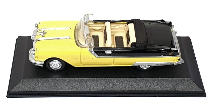 New Ray 1/43 Scale Diecast 48016 - 1955 Pontiac Starchief - Yellow/Black