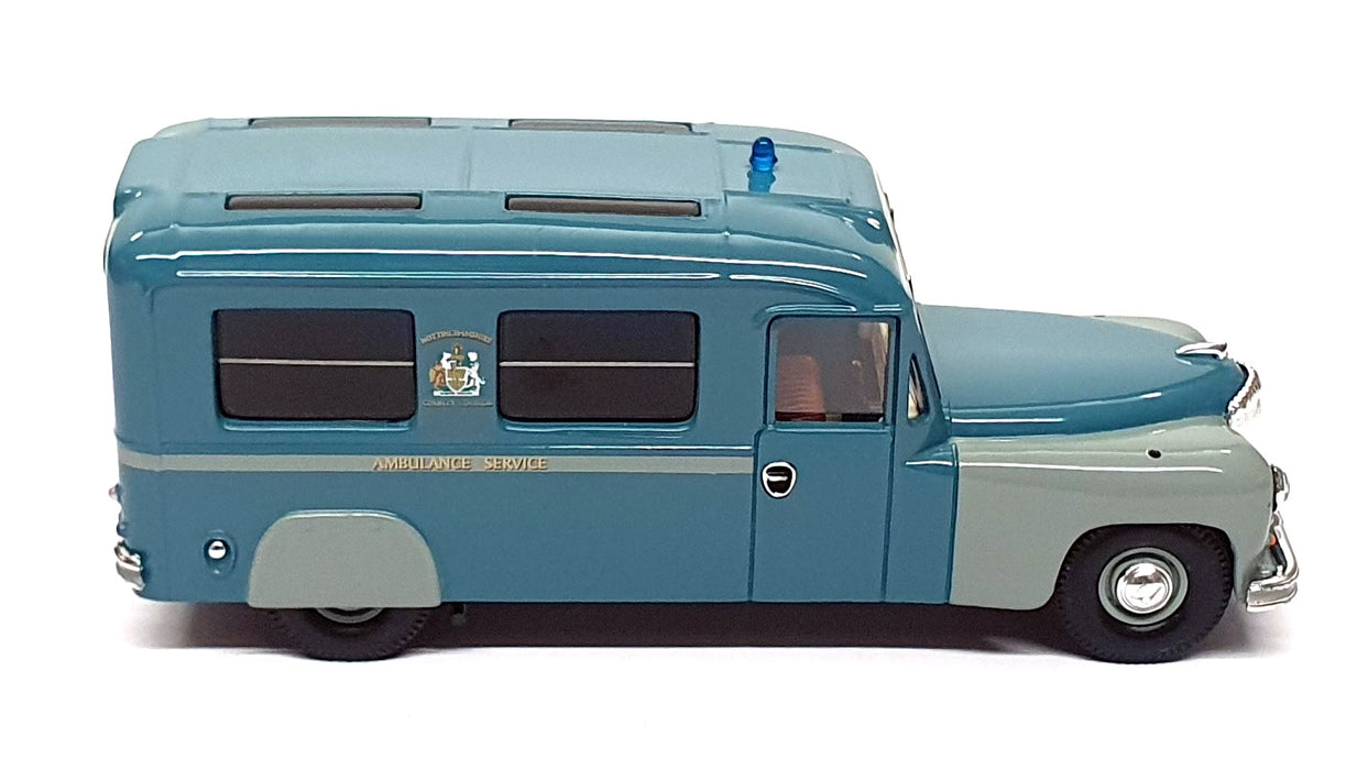 Corgi 1/50 Scale CC06303 - Daimler Ambulance/Hooper Nottingham C. C. - Blue/Grey