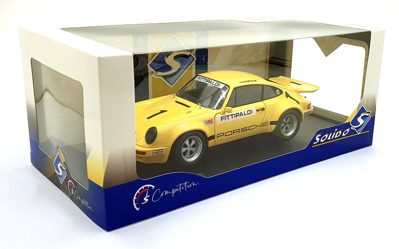 Solido 1/18 Scale S1810703 - 1974 Porsche IROC #1 - Fittipaldi