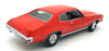 GMP 1/18 Scale Diecast 16126G - 1972 Pontiac GTO - Met Red