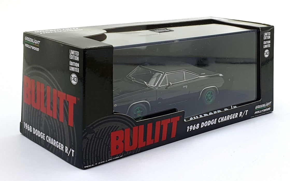 Greenlight 1/43 Scale 86432 - 1968 Dodge Charger R/T - Green Wheels