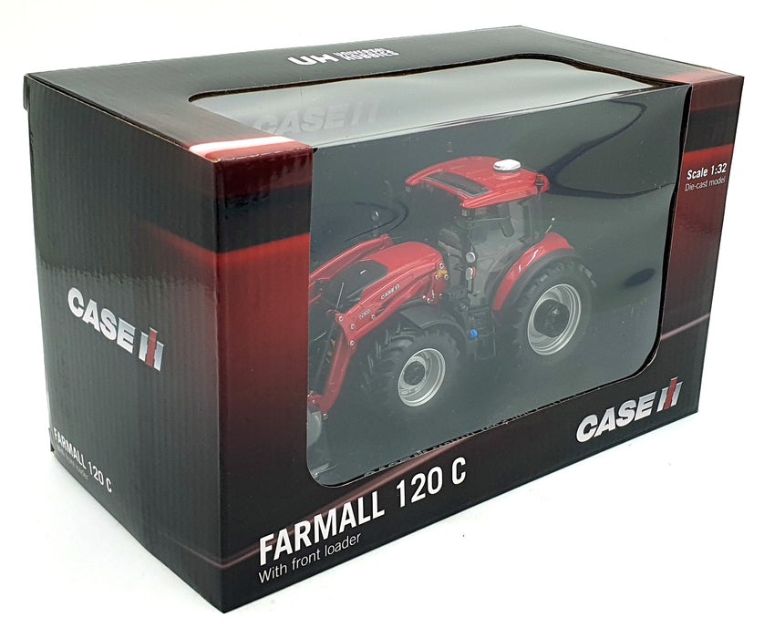 Universal Hobbies 1/32 Scale Diecast UH6822 Case IH Farmall 120 C w Front Loader