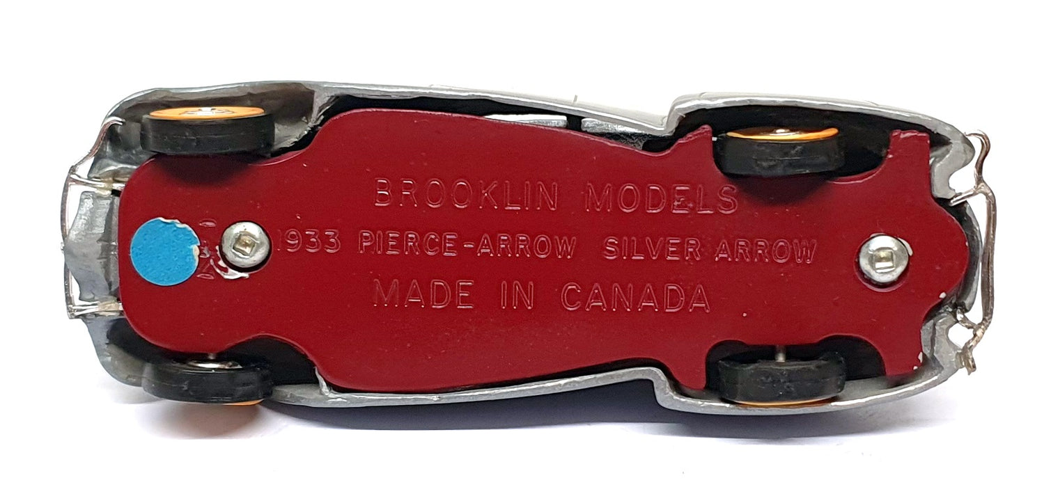 Brooklin 1/43 Scale BRK1 1933 Pierce Arrow Silver Arrow Met. Medium Silver Grey