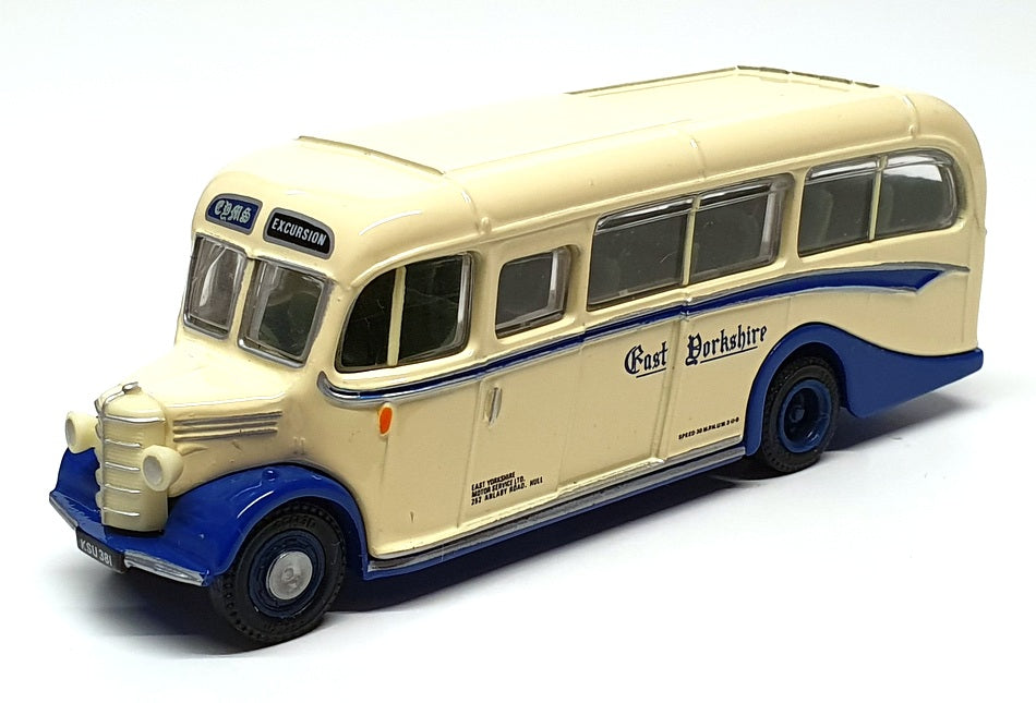 EFE 1/76 Scale 20109 - Bedford OB Coach East Yorkshire - Cream/Blue