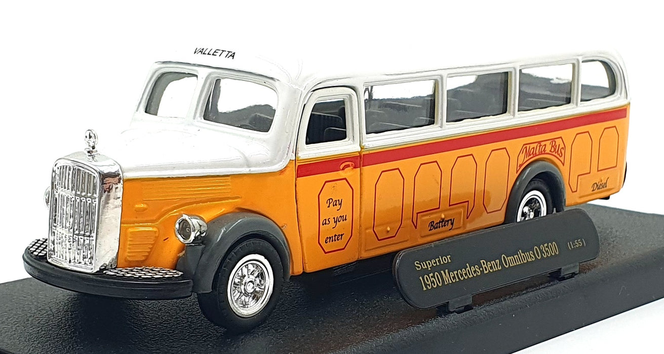 Sunnyside 1/55 Scale Diecast SS6852W - 1950 Mercedes Benz Omnibus O 3500
