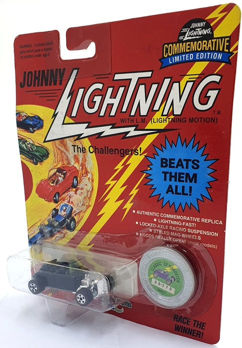 Johnny Lightning 1/64 Scale 100-140 - The Challengers Classic '32 Roadster Black