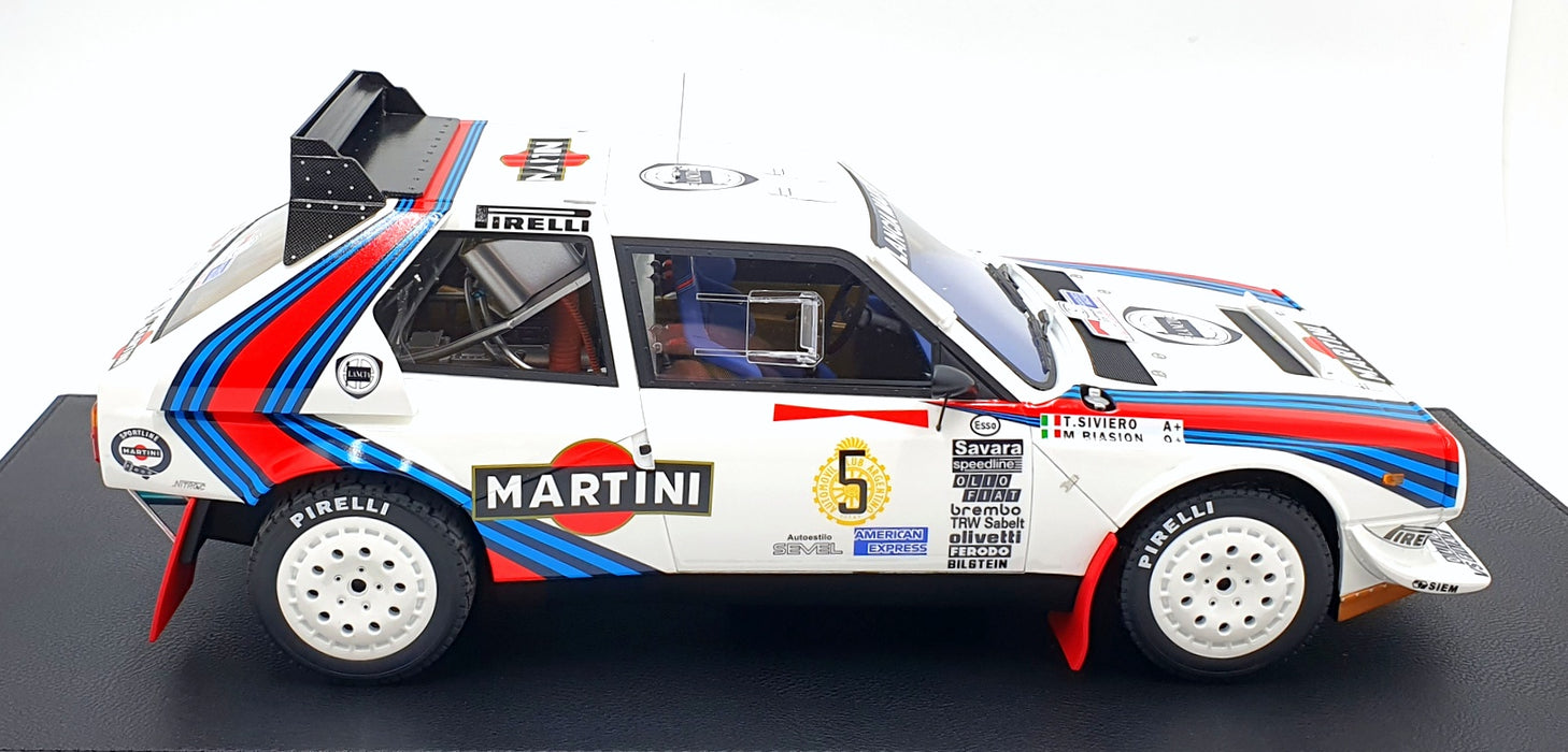 Top Marques 1/12 Scale TMR1260B Lancia Delta S4 1986 #5 Argentina M.Biasion