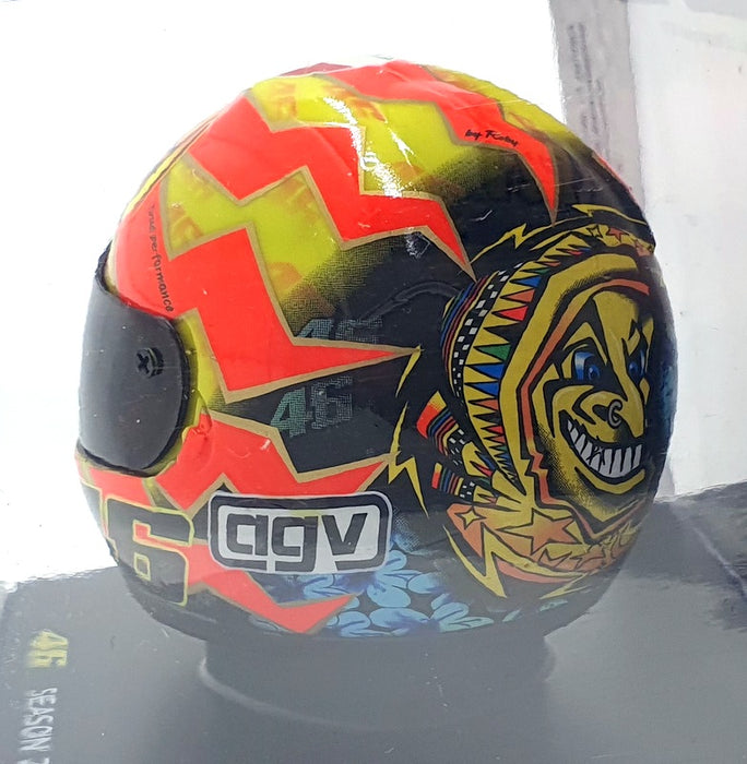 2001 agv helmet Altaya 1/5 Scale MT9ALA0021 Helmet MotoGP Valentino Rossi 2001 Season #46 — R.M.Toys Ltd