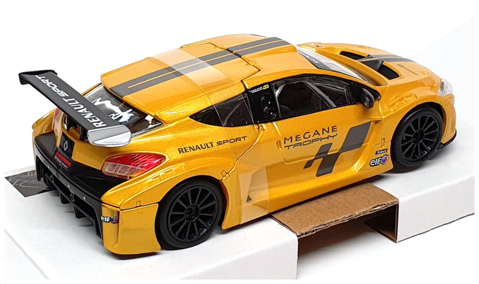 Burago 1/24 Scale 18-22115 - Renault Megane Trophy - Met Yellow