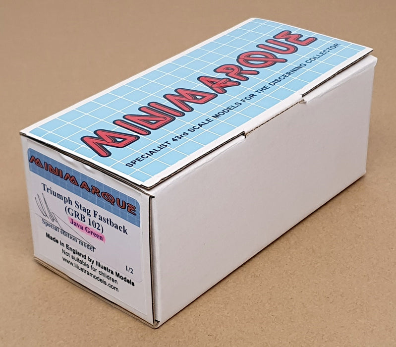 Minimarque Illustra 1/43 Scale GRB102 - Triumph Stag Fastback 1 Of 2 Java Green