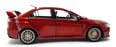 Sun Star 1/18 Scale Diecast 5822 - Mitsubishi Lancer Evolution X (LHD) Met. Red