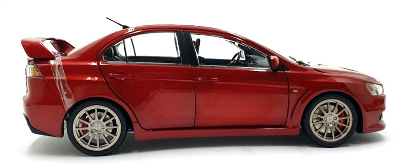 Sun Star 1/18 Scale Diecast 5822 - Mitsubishi Lancer Evolution X (LHD) Met. Red