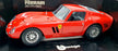 Burago 1/18 Scale Diecast 3011 - 1962 Ferrari 250 GTO - Red