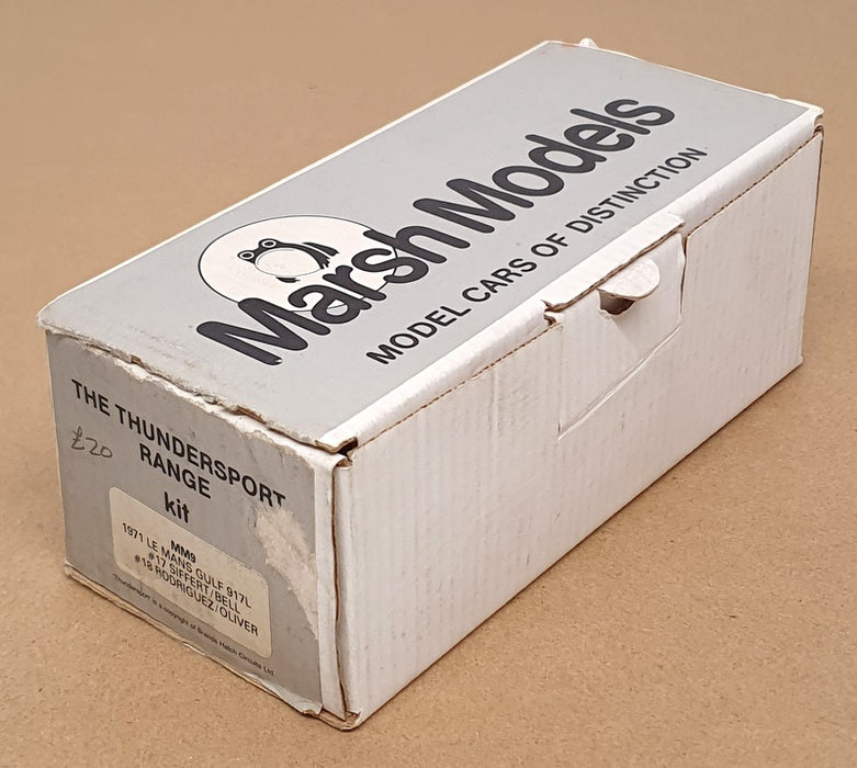 Marsh Models 1/43 Scale Kit MM9 - Porsche 917L Le Mans 1971 Gulf — R.M ...