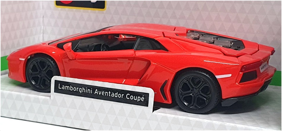 Burago 1/32 Scale 18-43062 - Lamborghini Aventador Coupe - Red