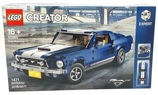 Lego 10265 1471 pcs - Creator Ford Mustang Unopened Lego Set - Blue/White