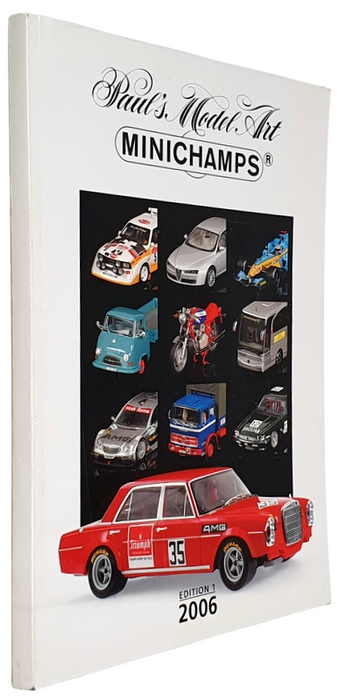 Minichamps Edition 1 2006 - A4 Fully Illustrated Catalogue 250 Colour Pages
