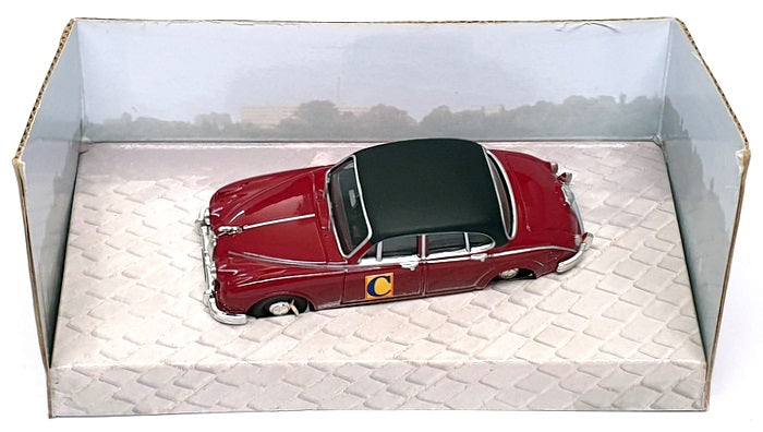 Corgi 1/43 Scale 01803 - Jaguar Mk2 Inspector Morse 1 Of 87 - Maroon/Black