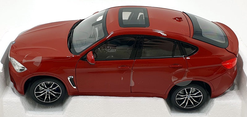 Norev 1/18 Scale Diecast 183242 - BMW X6 M 2015 - Metallic Red