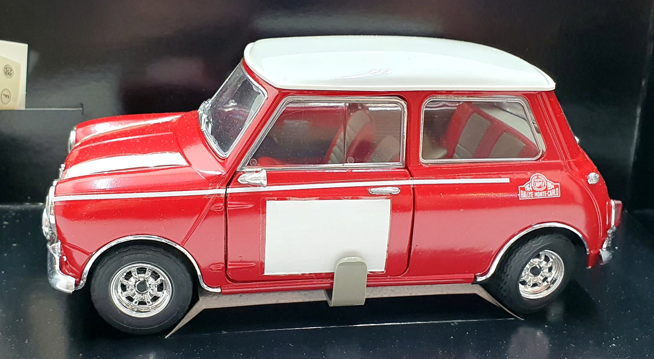 Solido 1/18 Scale Diecast 9426 - Mini Cooper S Rally Decals RMC - Red