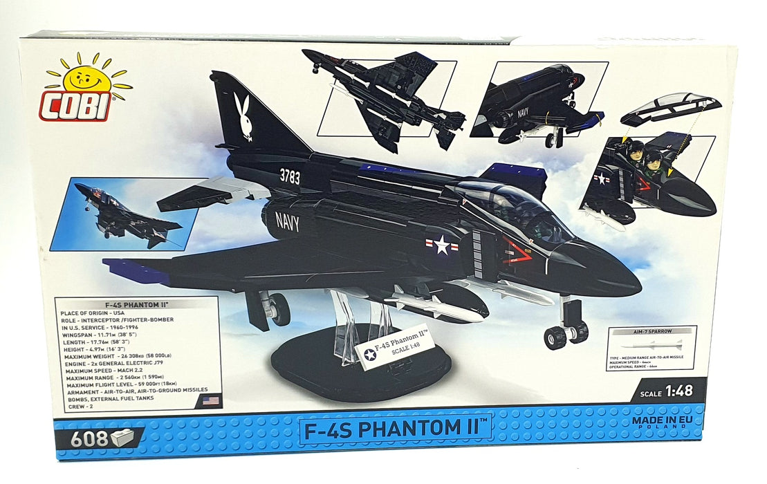 Cobi Bricks 1/48 Scale 5899 - McDonnell Douglas F-4S Phantom II Aircraft - GB
