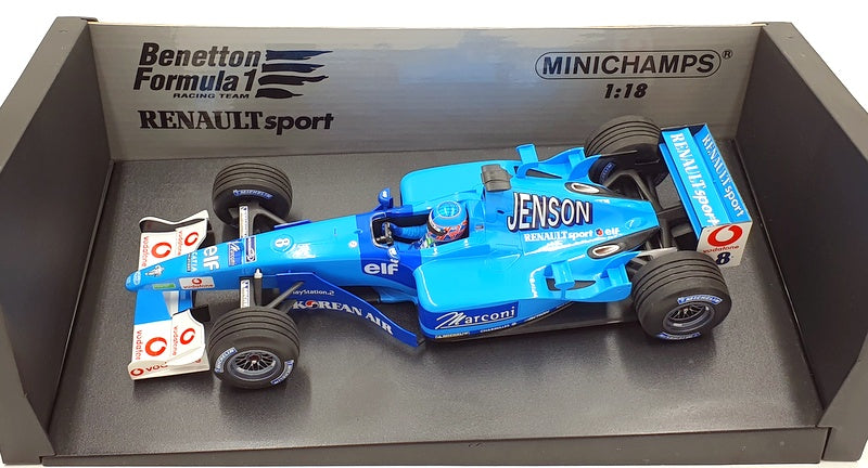 Minichamps 1/18 Scale Diecast 100 010008 Benetton Renault Sport B201 J.Button
