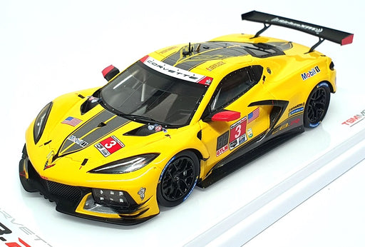 TSM 1/43 Scale TSM430512 - Chevrolet Corvette C8.R #3 24H Daytona 2020 - Yellow