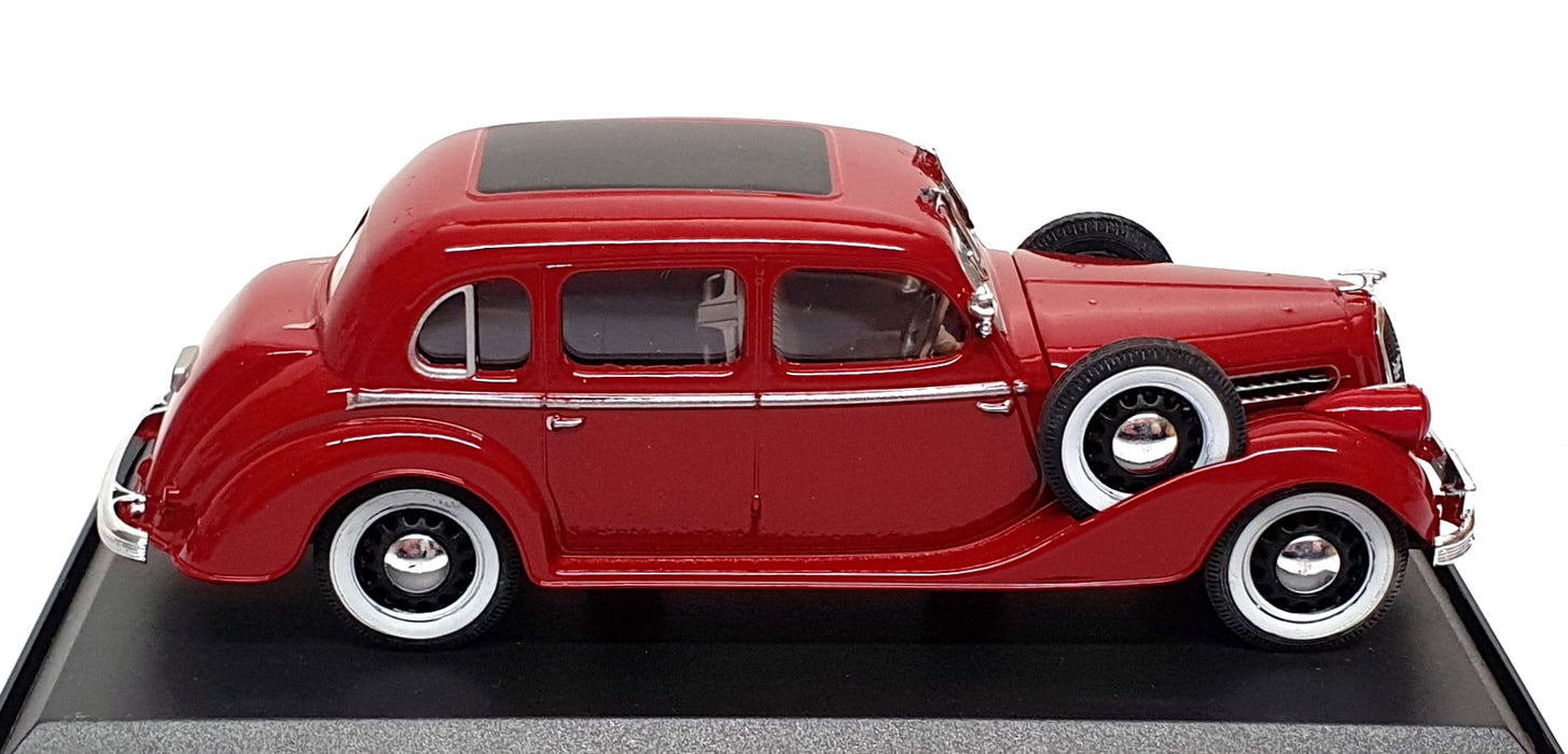 Abrex 1/43 Scale Diecast 6105C - 1938 Skoda Superb 913 - Red