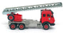 Solido Toner Gam II 1/60 Scale 3145 - Mercedes Benz Fire Engine Truck - Red