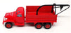 Solido 1/60 Scale 3117 - GMC CCKW353 Fire Truck With Crane - Red
