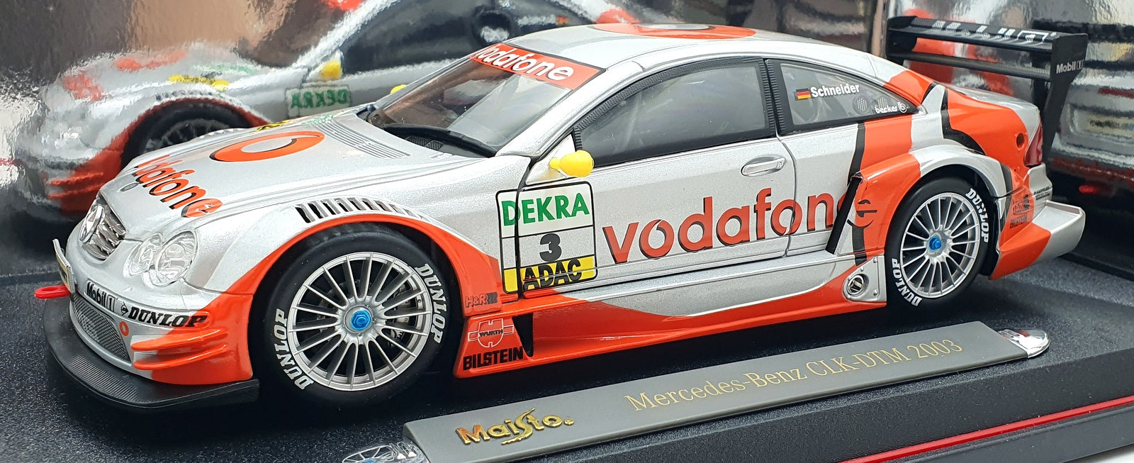 Maisto 1/18 Scale 38677 - 2003 Mercedes Benz CLK-DTM #3