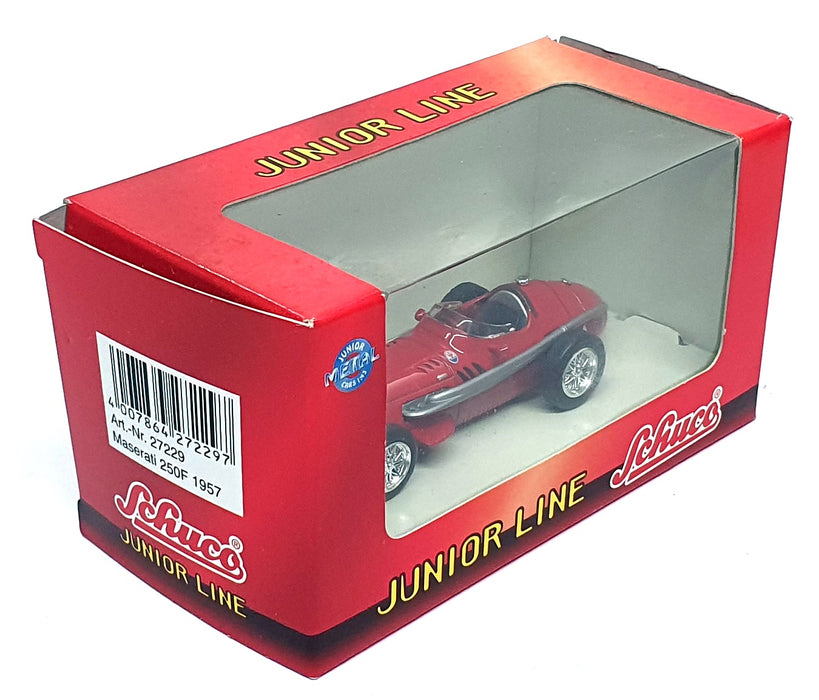 Schuco Junior Line 1/43 Scale 27229 - 1957 Maserati 250F Race Car #1 - Red