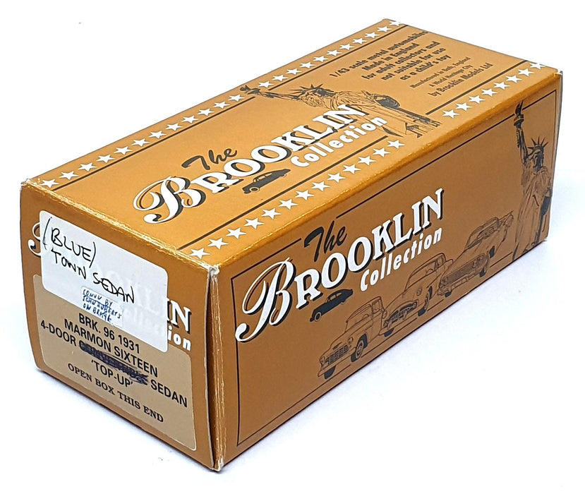 Brooklin Models 1/43 Scale BRK96 - 1931 Marmon Sixteen Town Sedan J. ROBERTS