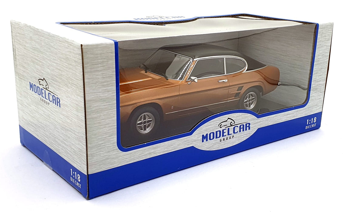 Model Car Group 1/18 Scale MCG18537 - 1973 Ford Capri MK I GXL - Gold