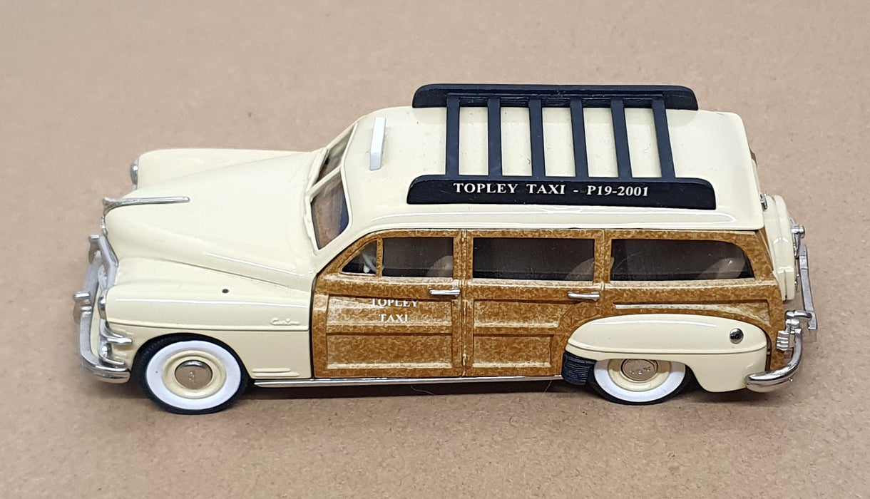 Brooklin Models 1/43 Scale BRK87 - 1949 Desoto Stn. Wagon Topley Taxi 1 Of 275