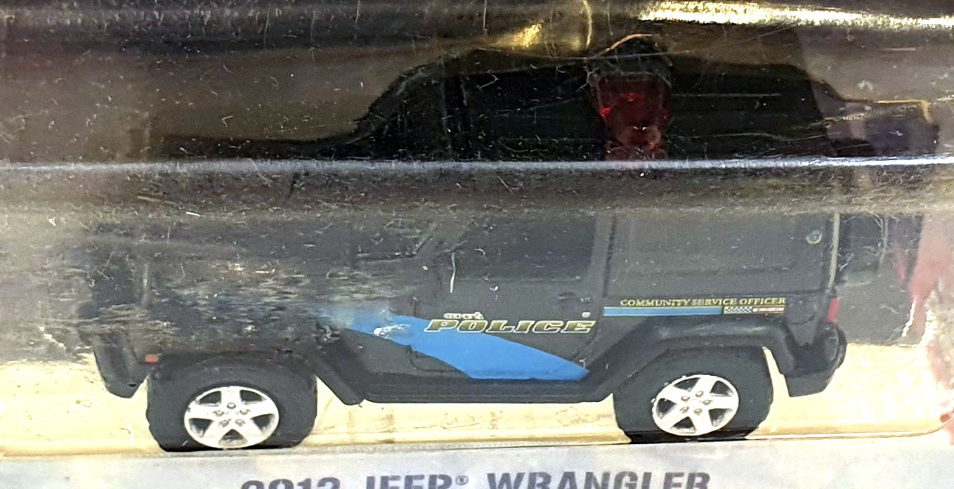 Greenlight 1/64 Scale 42720 - 2012 Jeep Wrangler - Geneva Police