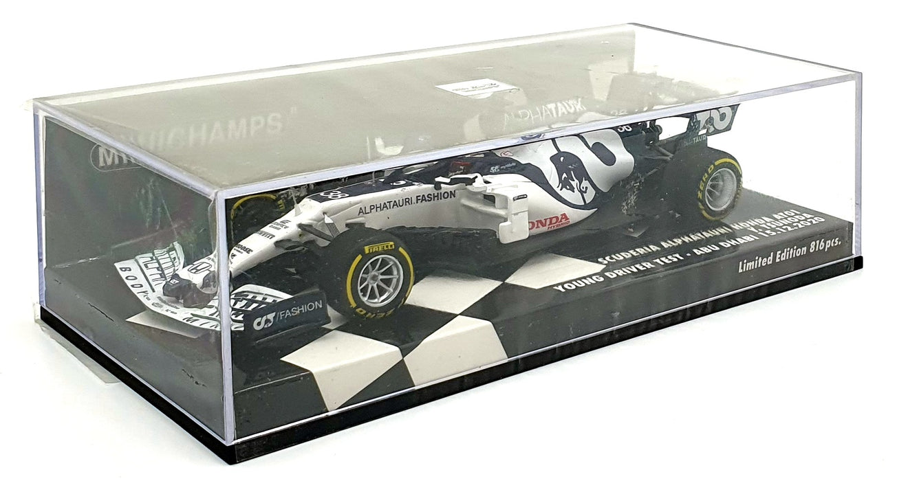 Minichamps 1/43 Scale 417 209938 - Honda AT01 #38 Test Abu Dhabi 2020