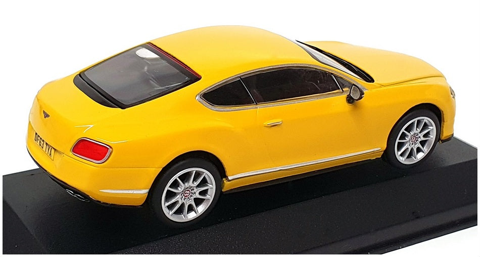 Corgi 1/43 Scale CC57002 Bentley Continental GT V8 S UK Press Car Monaco Yellow
