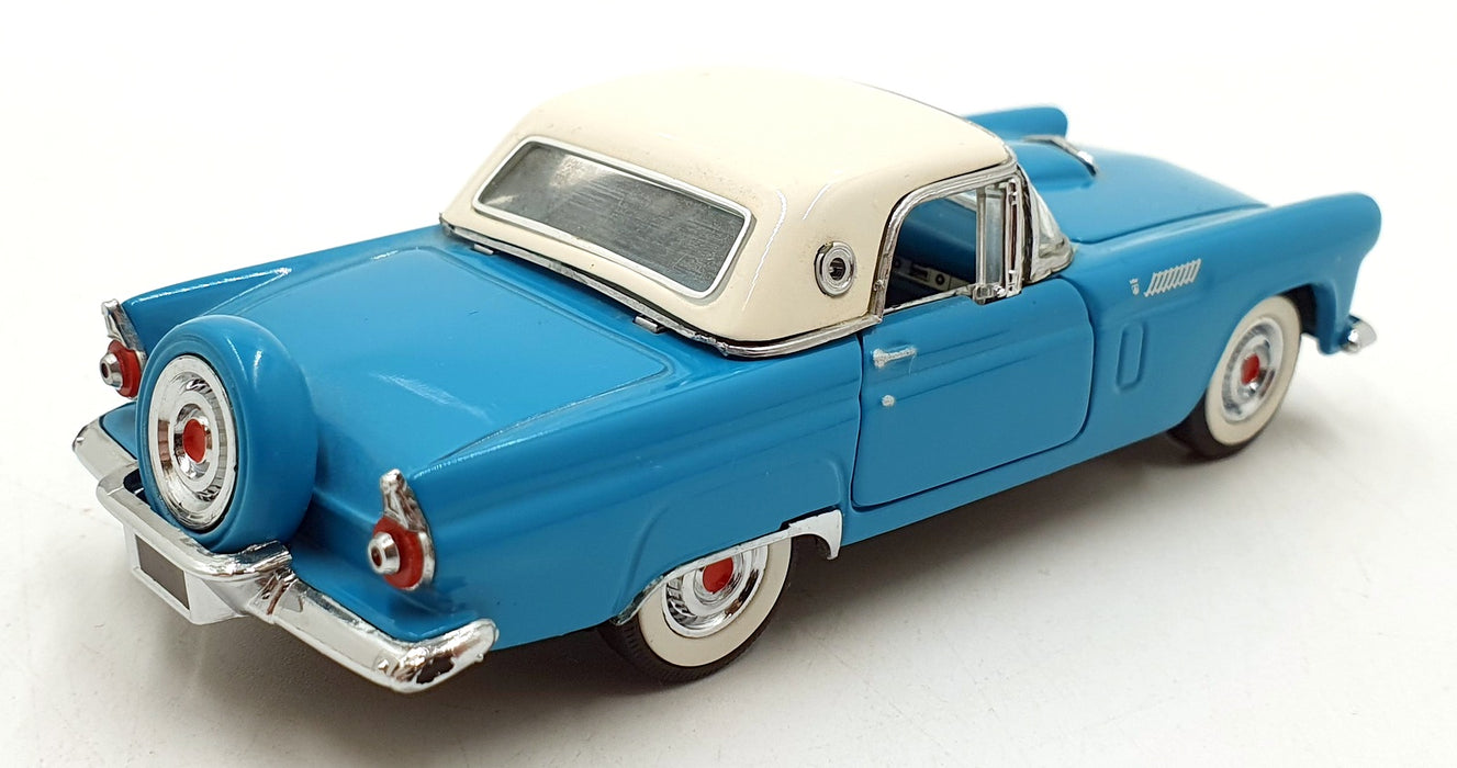Franklin Mint 1/43 Scale B11KC32-1 - 1956 Ford Thunderbird - Blue