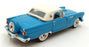 Franklin Mint 1/43 Scale B11KC32-1 - 1956 Ford Thunderbird - Blue