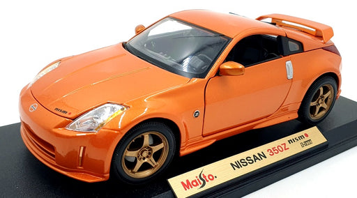 Maisto 1/18 Scale Diecast 31688 - Nissan 350Z Nismo S-tune - Orange
