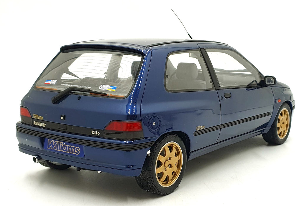 OTTO 1/12 Scale Resin G071 - Renault Clio Wiliams - Blue