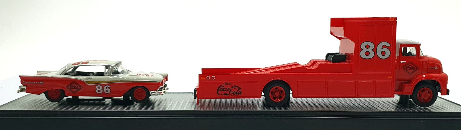 Castline M2 Machines 1/64 Scale TW20 - 1956 Ford COE & 1957 Fairlane 500 #86