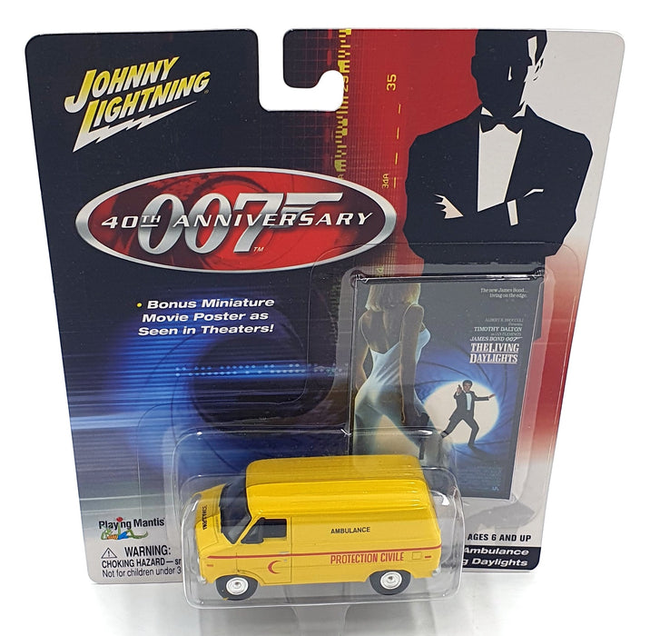 Johnny Lightning 1/64 Scale 261-04 - Red Crescent Ambulance 007 Living Daylights