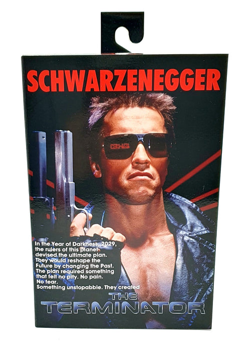 Neca Reel Toys 7" Tall 51911 - The terminator With Accessories Schwarzenegger