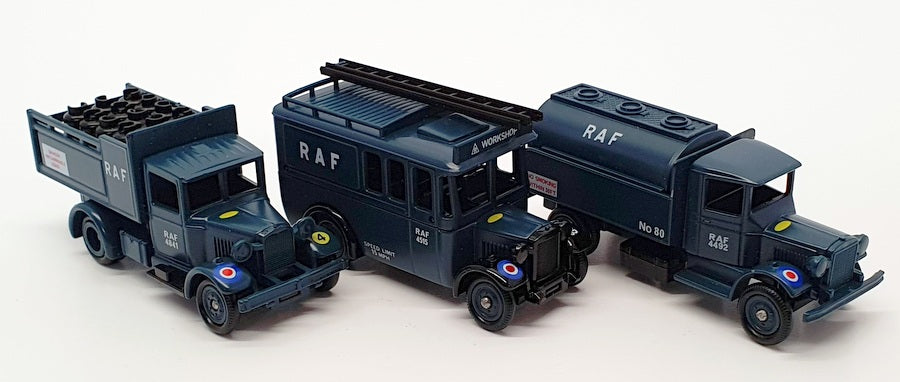 Lledo Diecast BBI003 - Royal Air Force Ground Crew Support Set RAF - Blue